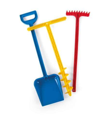 Sand Drill, Shovel and Rake Set