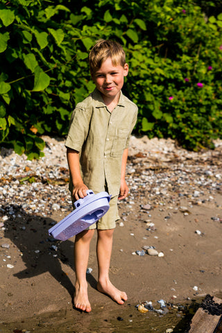 Pastel Recycled Boat