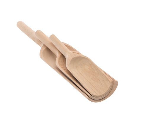 Wooden Flat Scoop (Large)