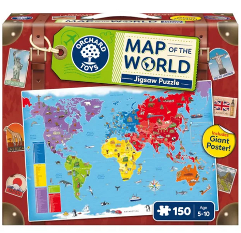 Map of the World Puzzle