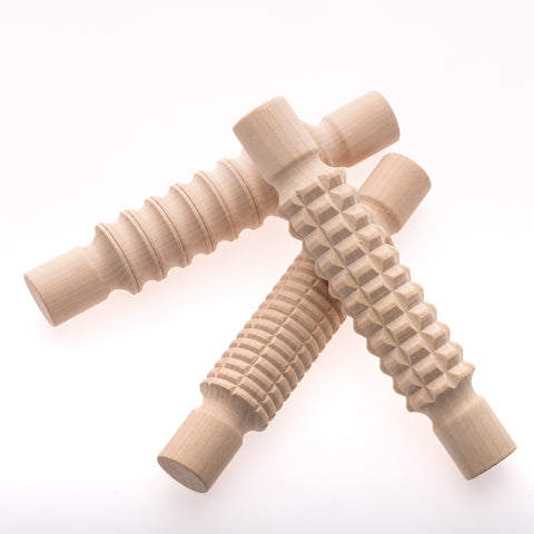Pattern Rolling Pin Set of 3