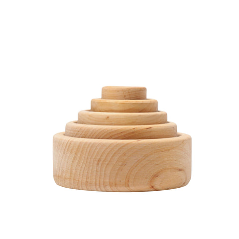 Natural Stacking Bowls