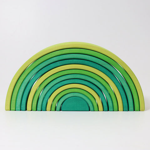Large Rainbow Meadow Green