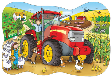 Big Tractor Puzzle
