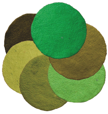 Green Felt Mat - Single